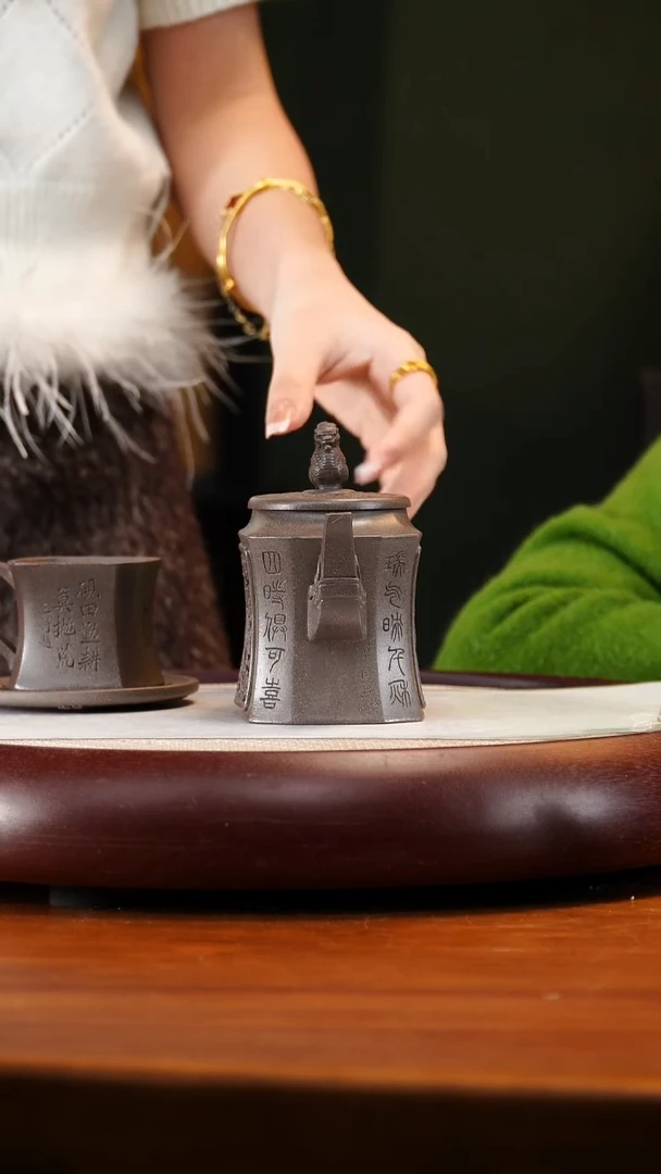 XXW88青灰段麒麟套组260cc一杯一碟