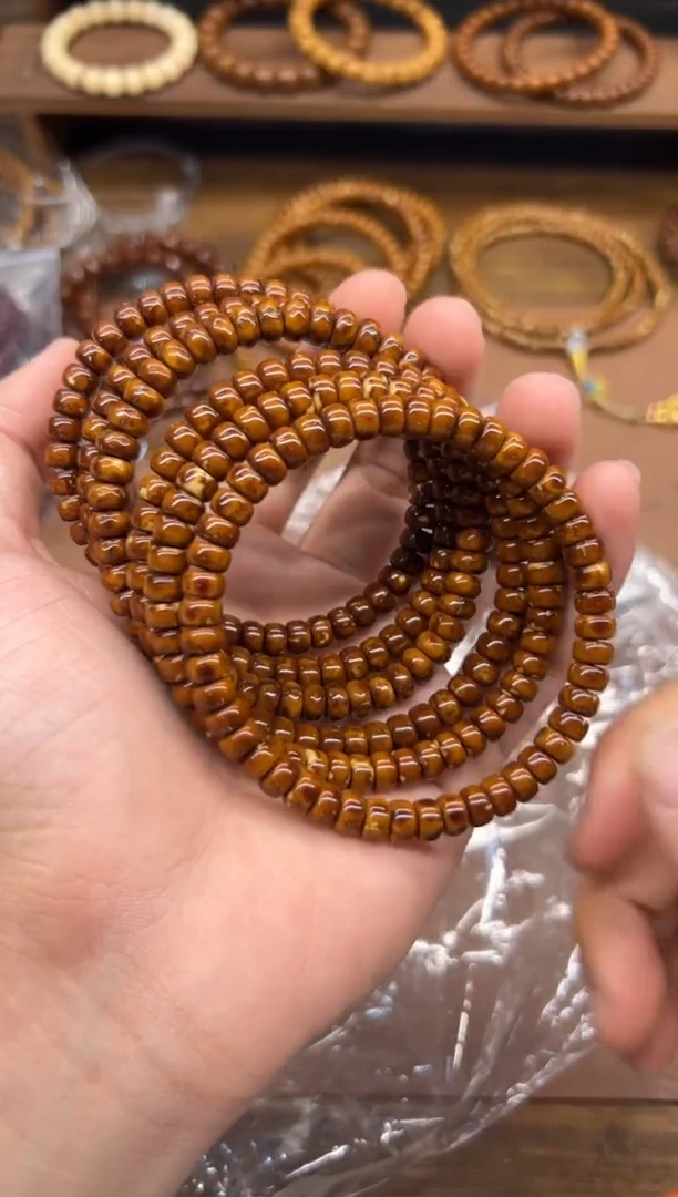 手串紫金鼠A347 5*7火焰纹鼠尖实心药片