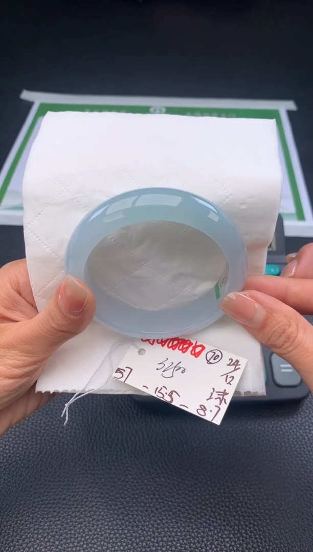 未镶嵌手镯翡翠翡翠手镯70 圈口57