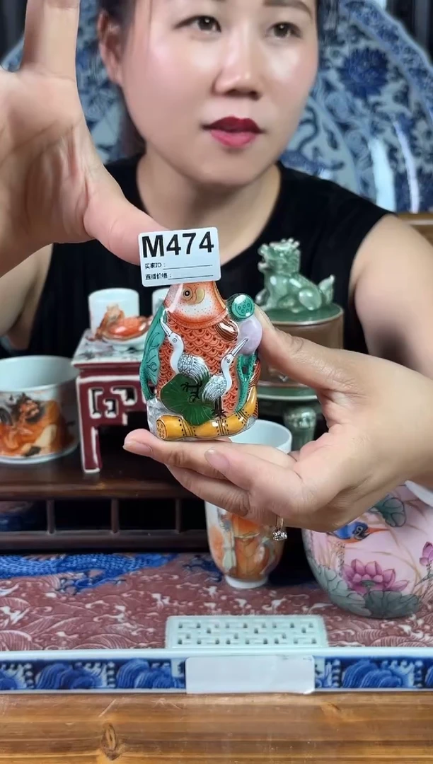 摆件景德镇陶瓷仿古摆件M474