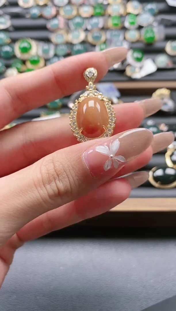 【闪购商品】翡翠戒指银S925镶嵌51511
