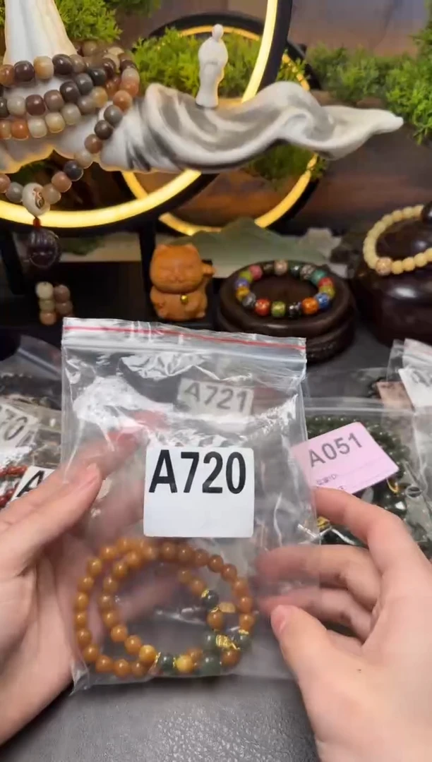【闪购商品】蜜蜡手链未镶嵌A720 蜜蜡圆珠