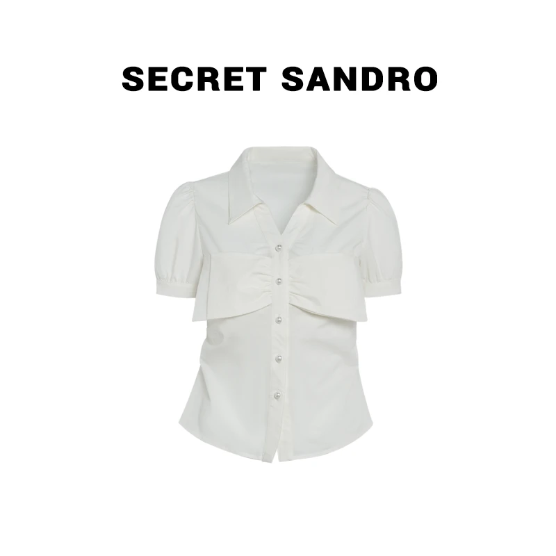 【罗曼史】Secret Sandro 楚楚 衬衫 C55221163Q