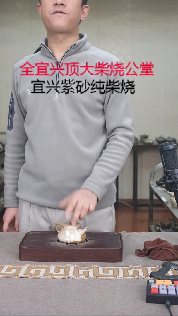 茶壶紫砂宜兴柴烧紫砂壶