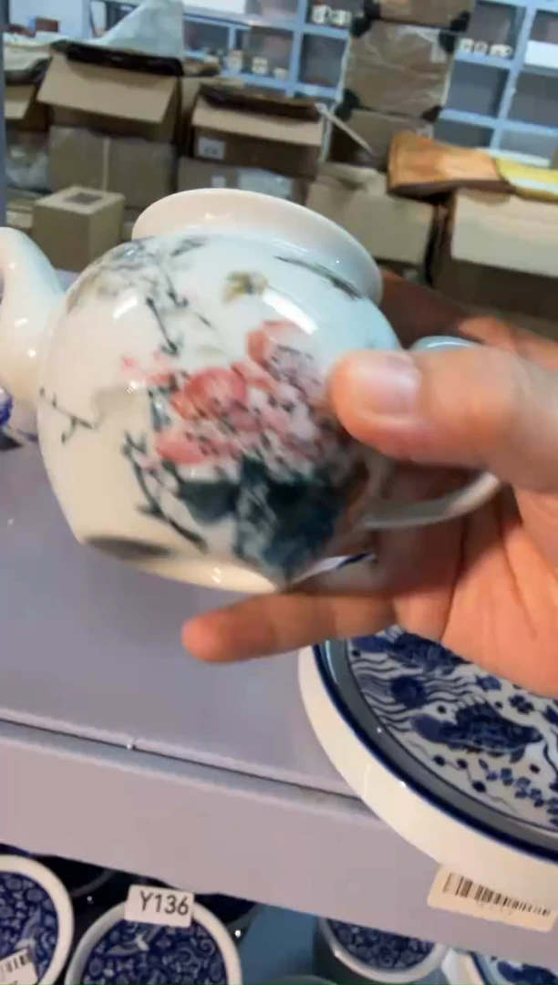 瓷片Y204家庭瓷器日用摆件