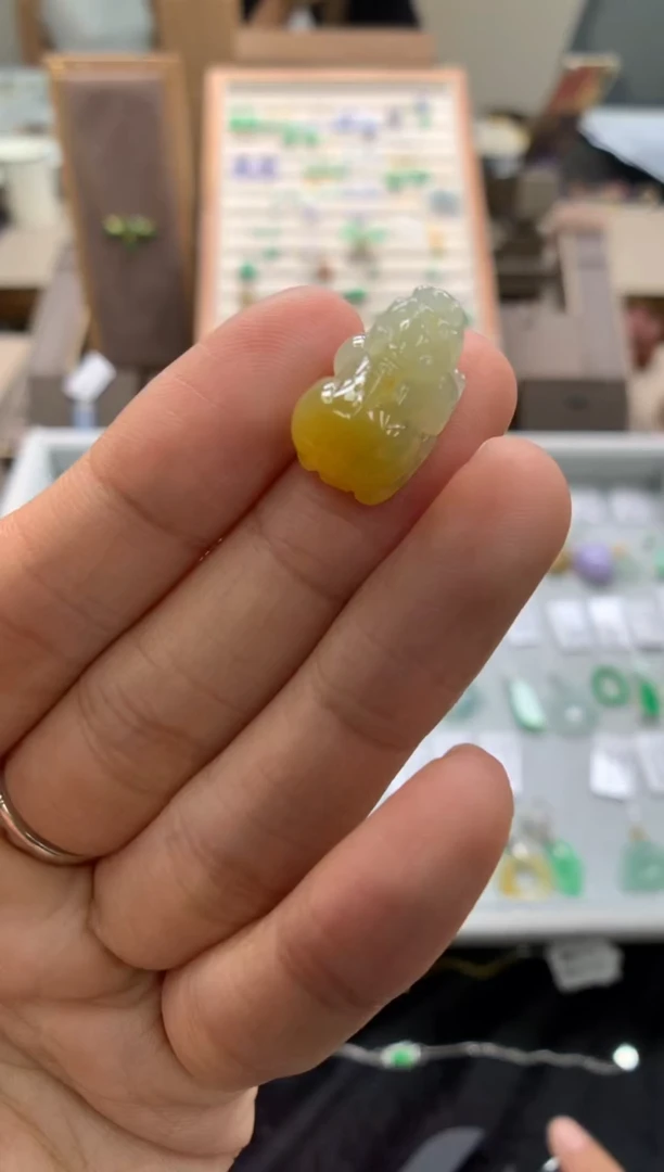 颈饰未镶嵌翡翠貔貅