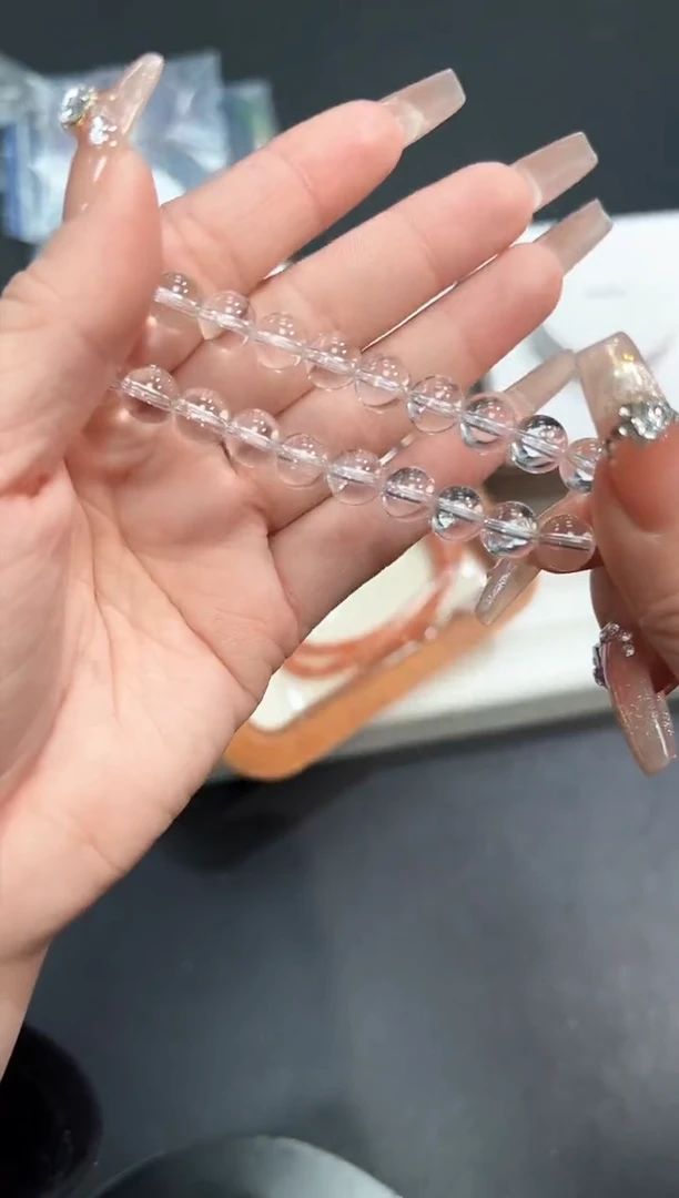 【闪购商品】水晶手串未镶嵌6b多样性发其一/1条默认微瑕