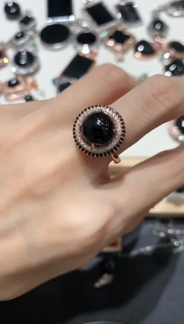 翡翠银S925镶嵌吊坠(不含链)70多人多样性随机发货1件