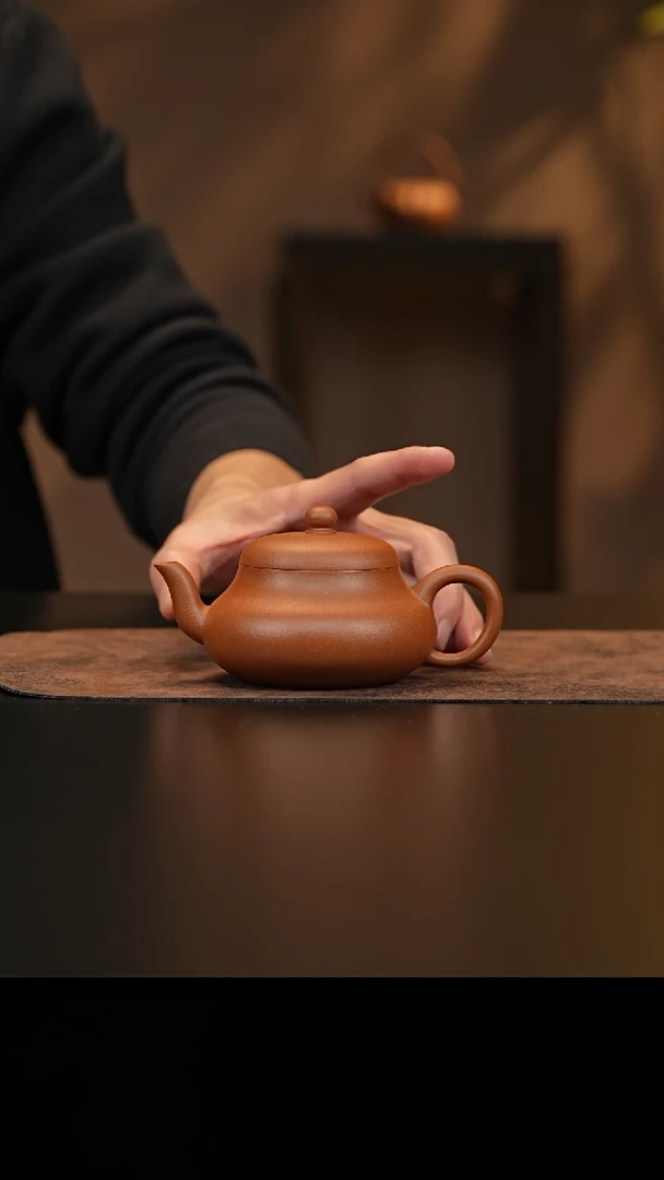 【闪购商品】紫砂茶壶允禾斋wzht 宝山红泥 君德