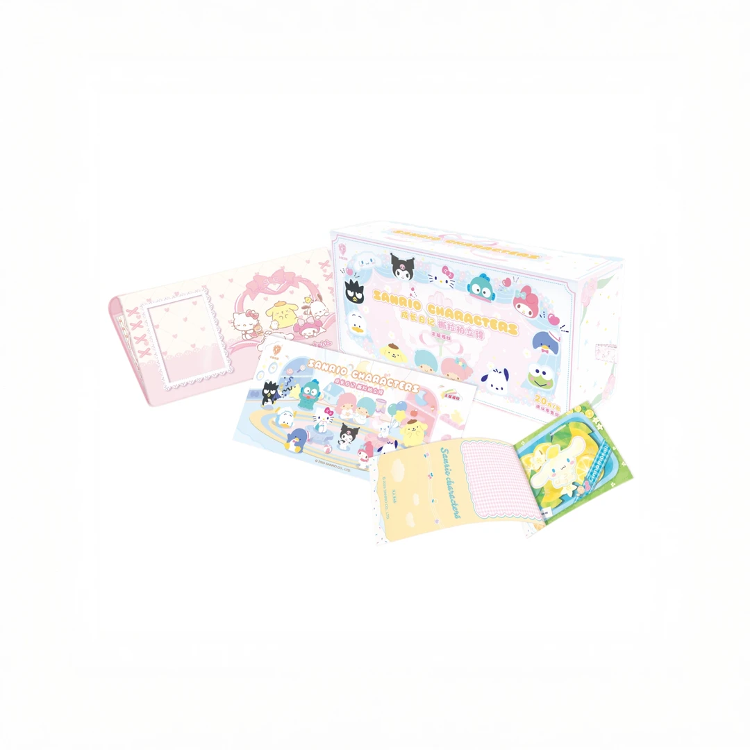 C【宠粉】卡宝文创 三丽鸥 成长日记 撕拉拍立得 第1弹 收藏卡牌