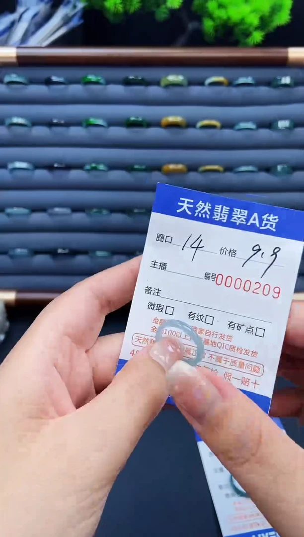 翡翠戒指未镶嵌 戒圈