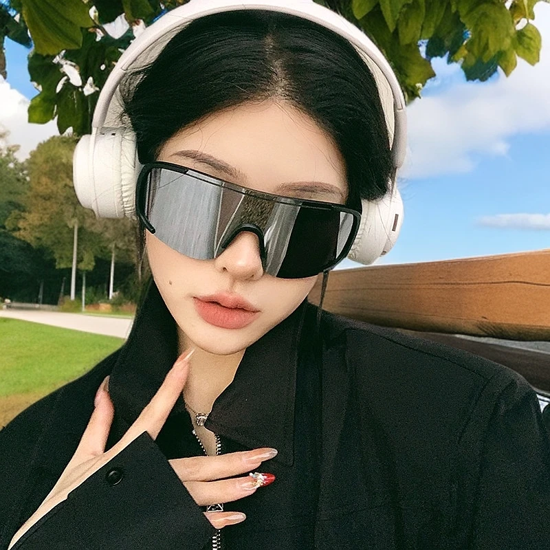 【复古颜值墨镜】户外骑行太阳镜自行车防风墨镜水银镜片遮阳墨镜