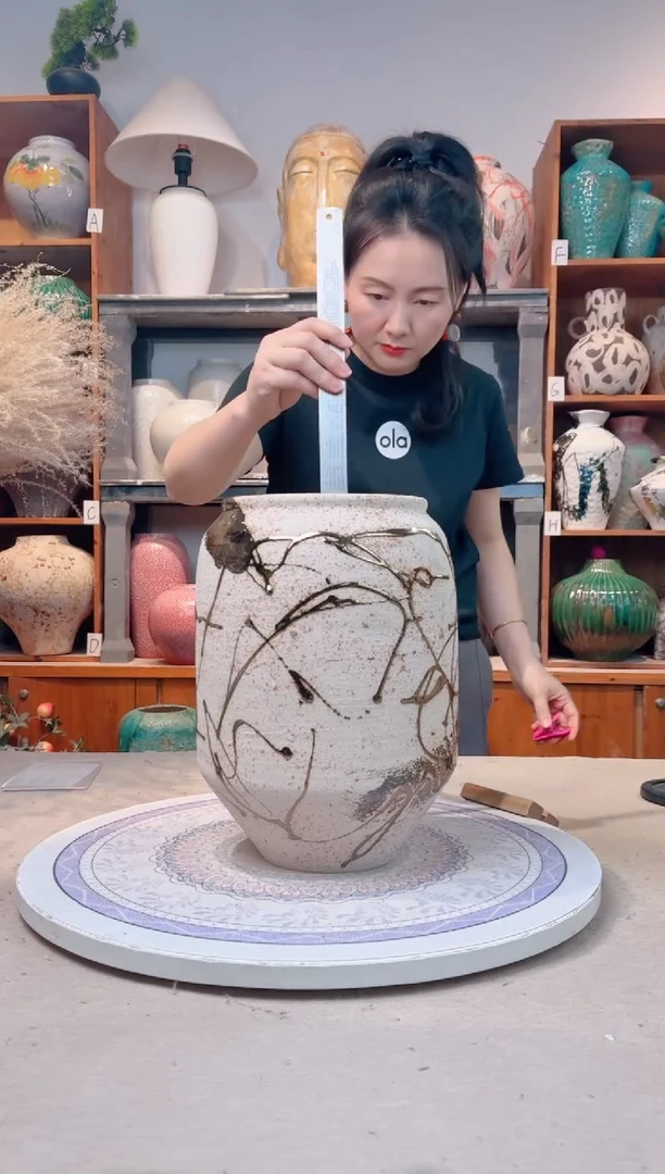 瓶陶瓷花瓶 无花  a751