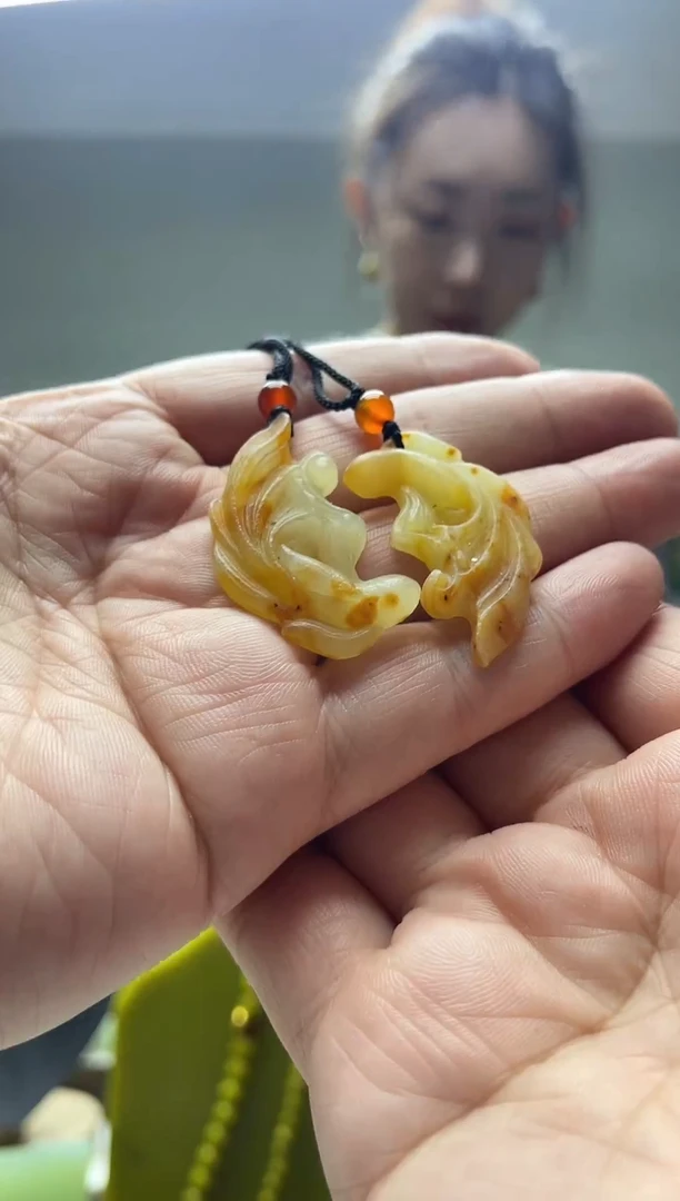 未镶嵌岫玉颈饰`多样性发货 拍一发一