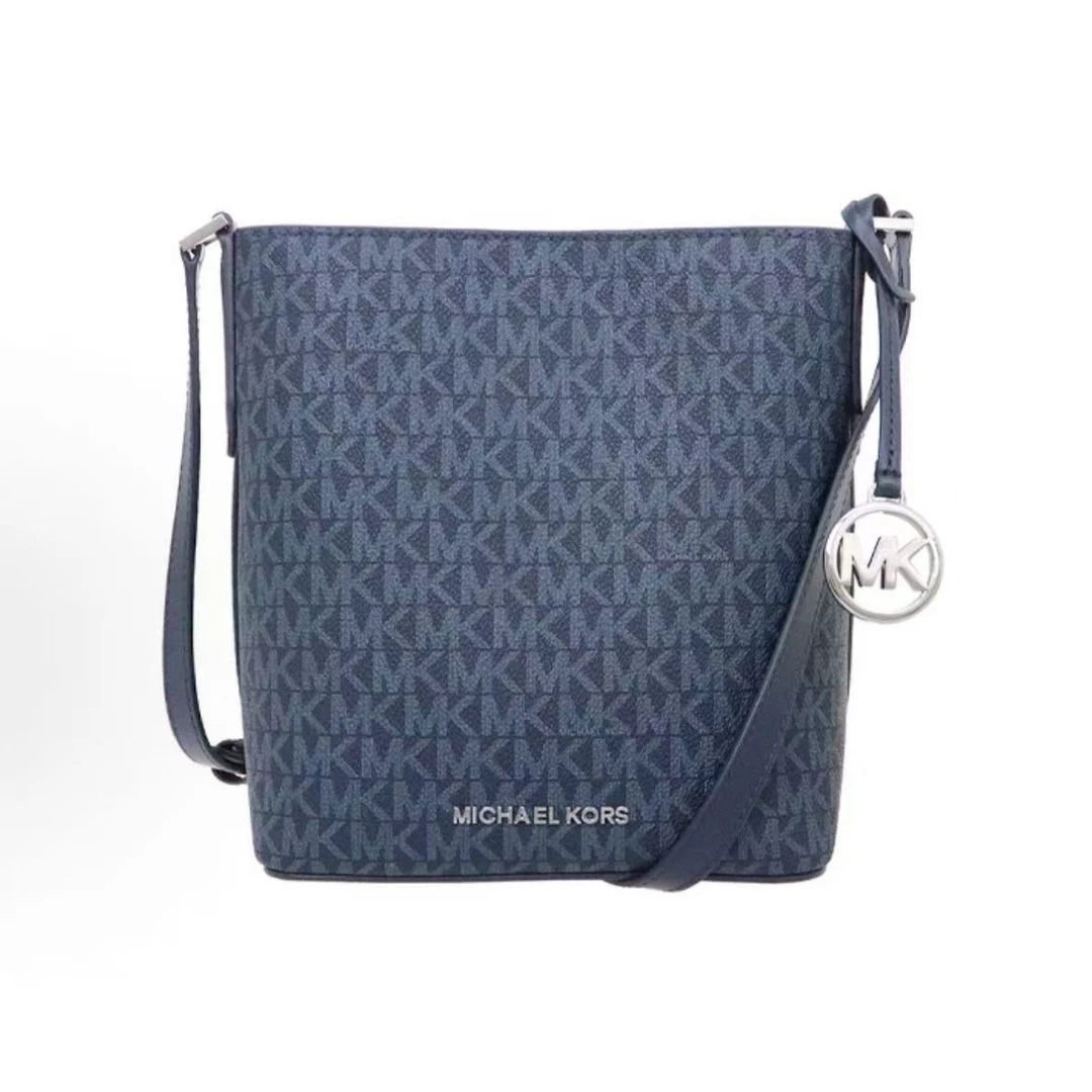 99新 MICHAEL KORS/迈克高仕 思斯专属 Mk老花水桶包 THCI4362