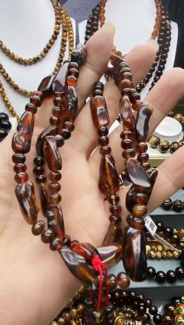 【闪购商品】琥珀颈饰未镶嵌琥珀