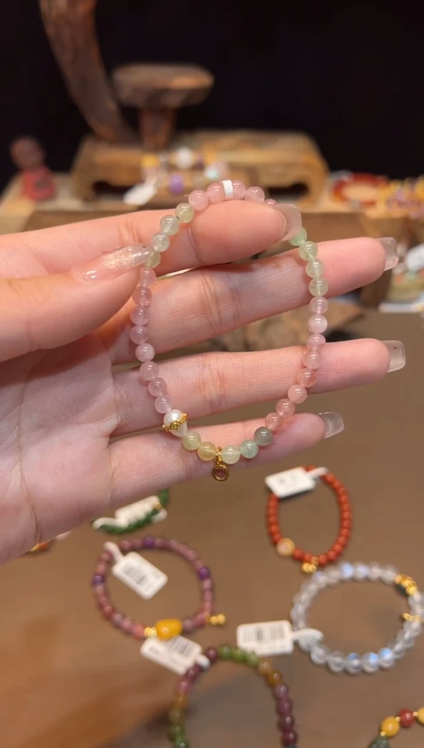 【闪购商品】碧玺手链未镶嵌手饰@@F4289
