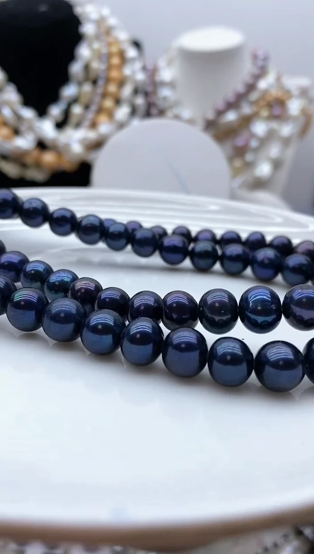 【闪购商品】淡水珍珠颈饰钛钢125