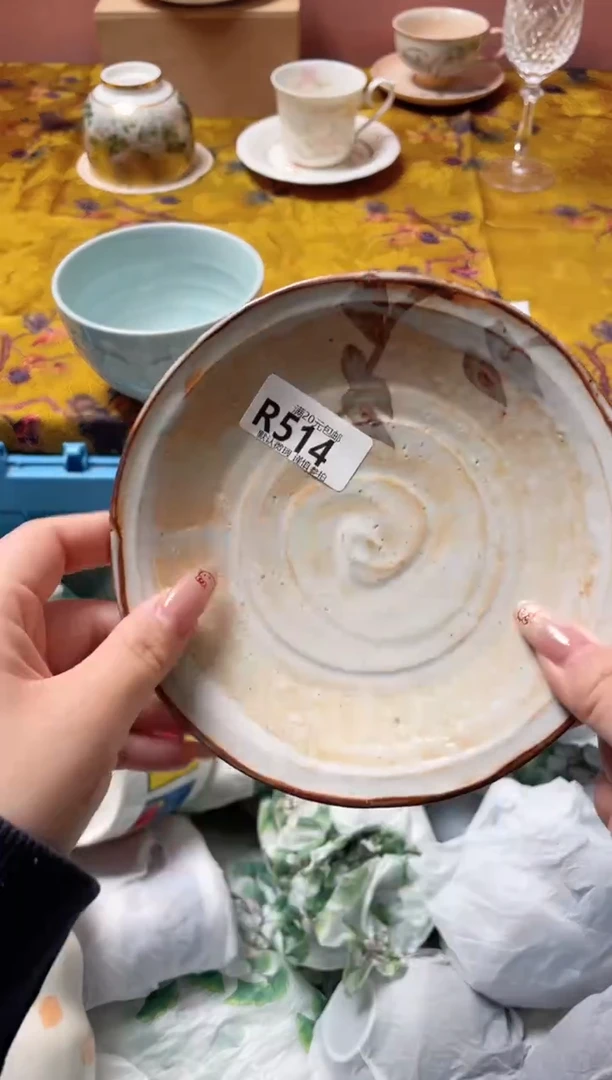瓷片跑***啡瓷器瓷器R514