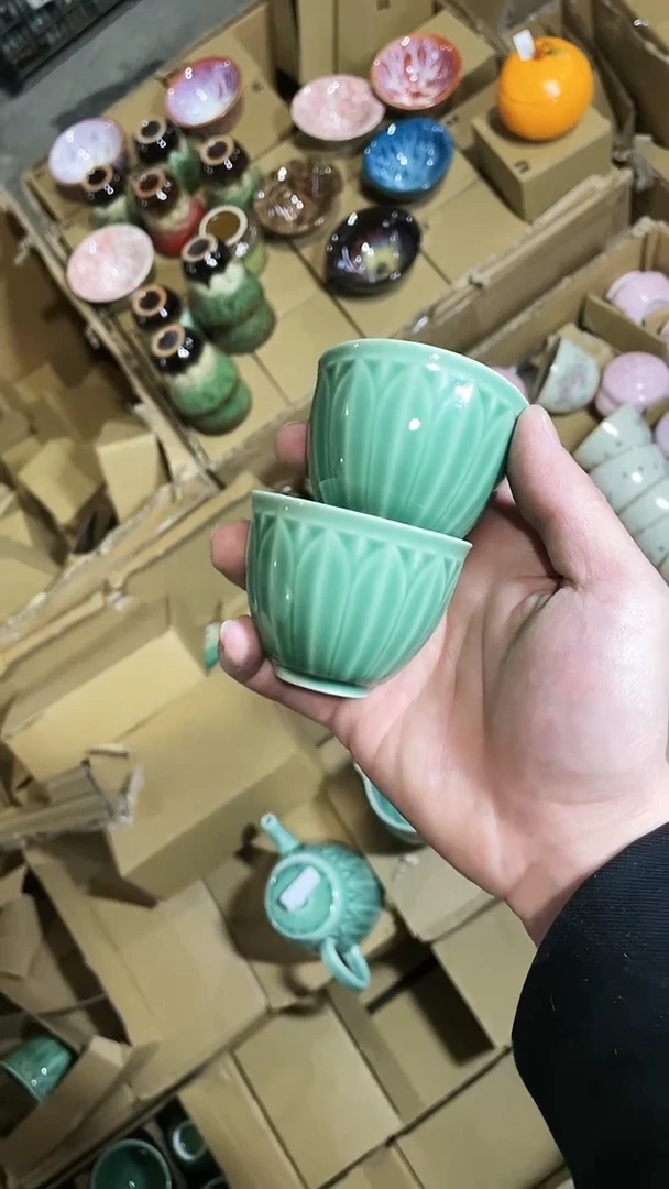 【闪购商品】特价 微瑕 慧仙青瓷