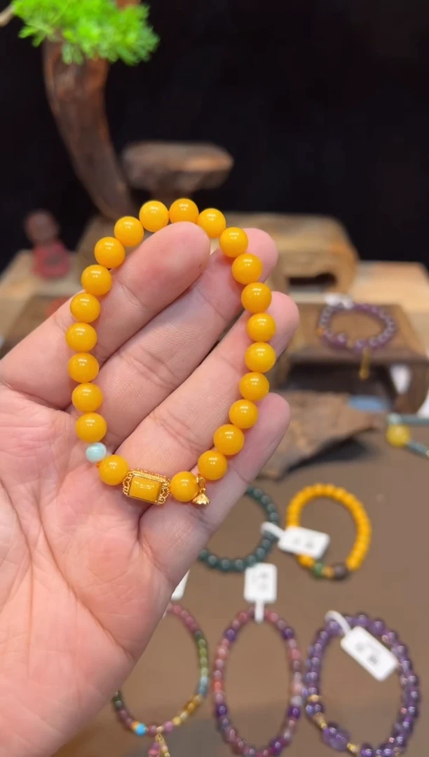 【闪购商品】琥珀手饰未镶嵌手饰@@E6381