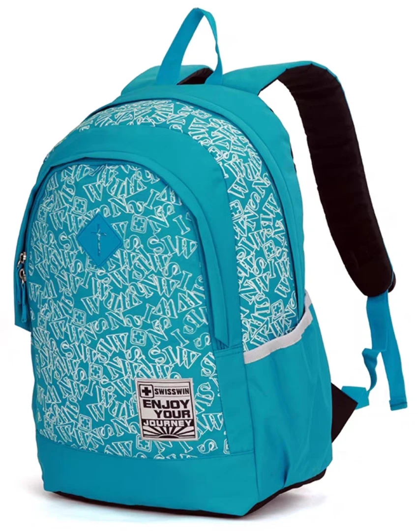 祥兴箱包SUISSEWIN学生书包双肩包日韩男女背包大容量休闲包