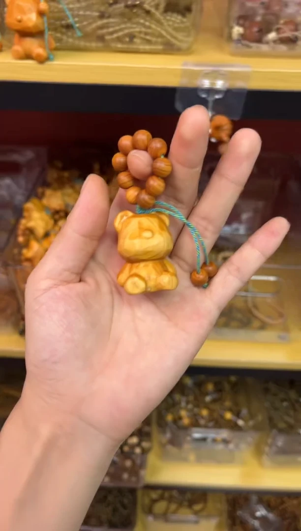 柏木（崖柏）其他002-中号熊-工艺品