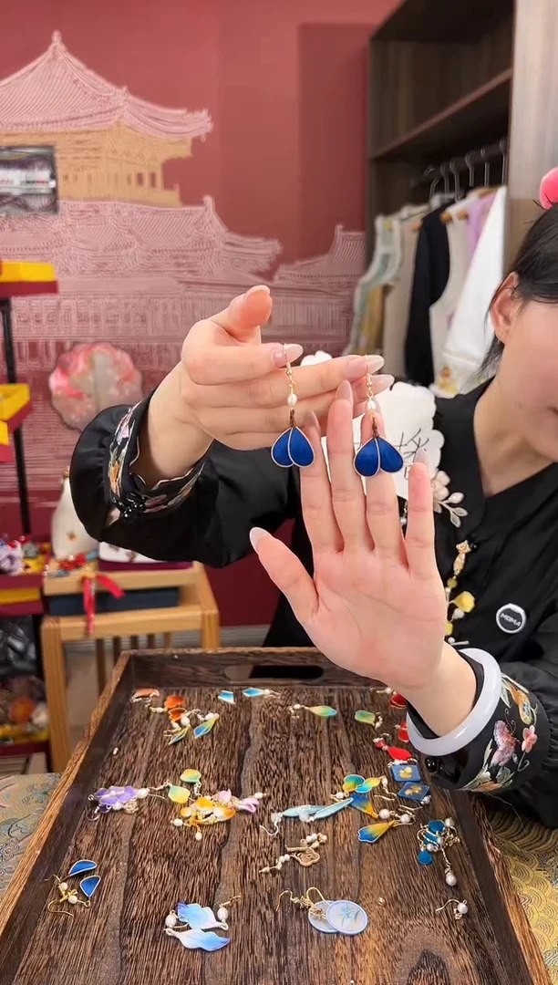 【闪购商品】刺绣苏绣世家非遗手工（耳环）