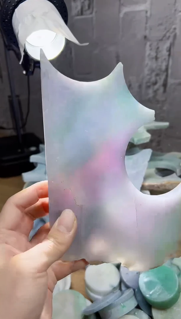 裸石翡翠天然翡翠A货余 南 717