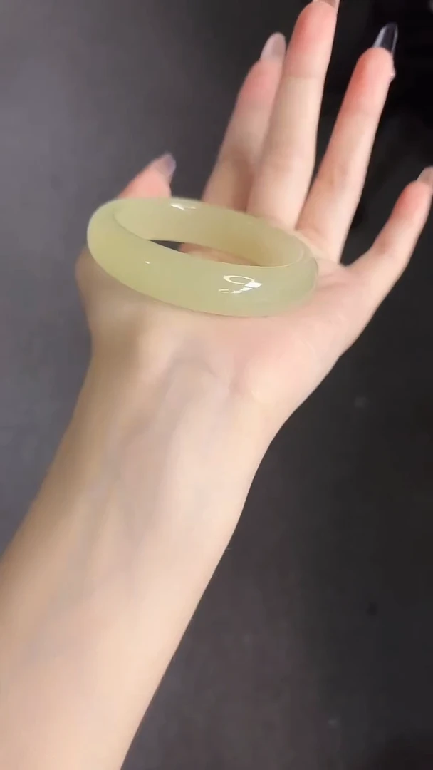 和田玉手镯未镶嵌294-5-54