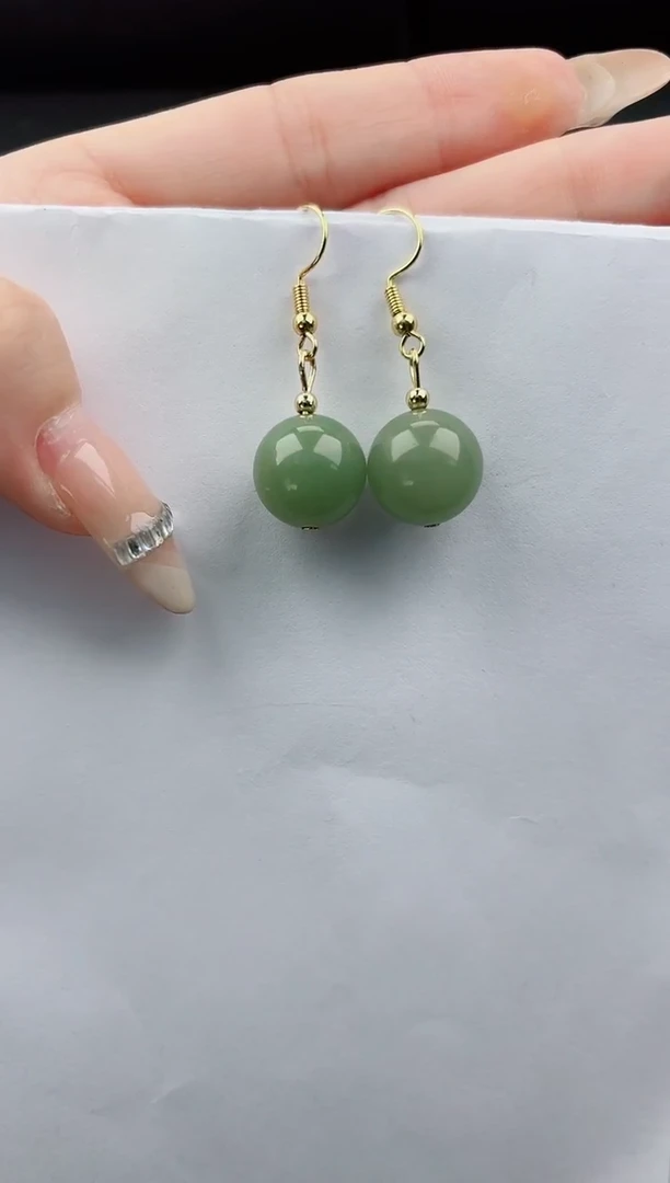 合金东陵石耳饰555嗨购微色差T