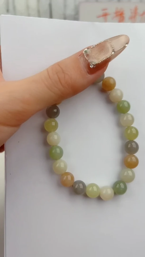 【闪购商品】和田玉手链未镶嵌1颜色微差无瑕疵