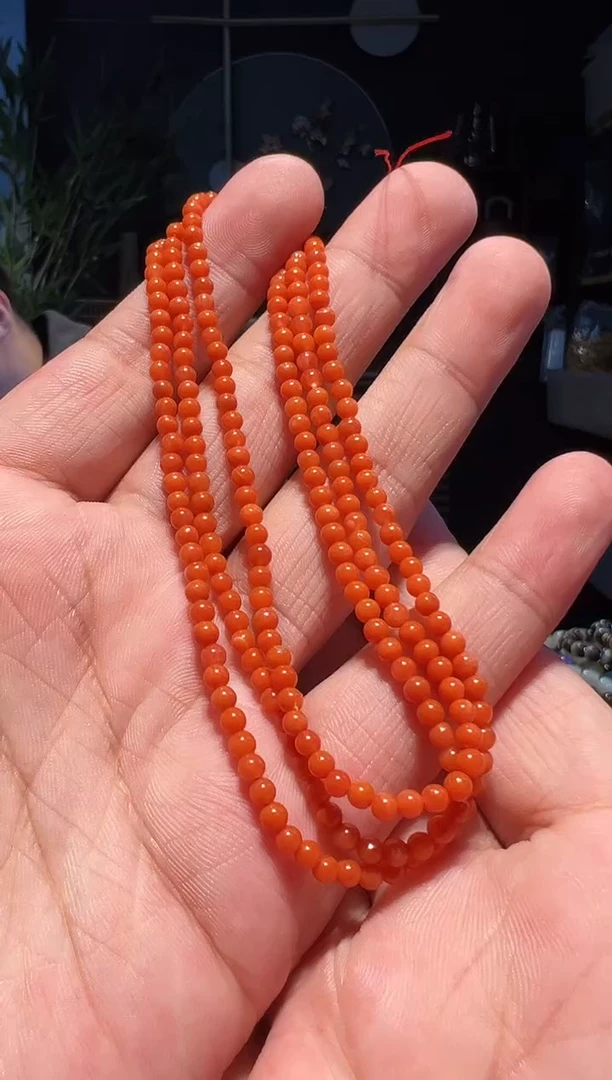 【闪购商品】南红玛瑙手串未镶嵌3+108