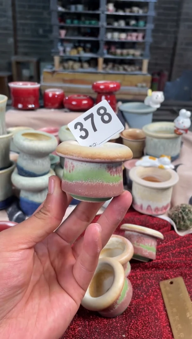 【闪购商品】摆件378知木小芳花盆编号