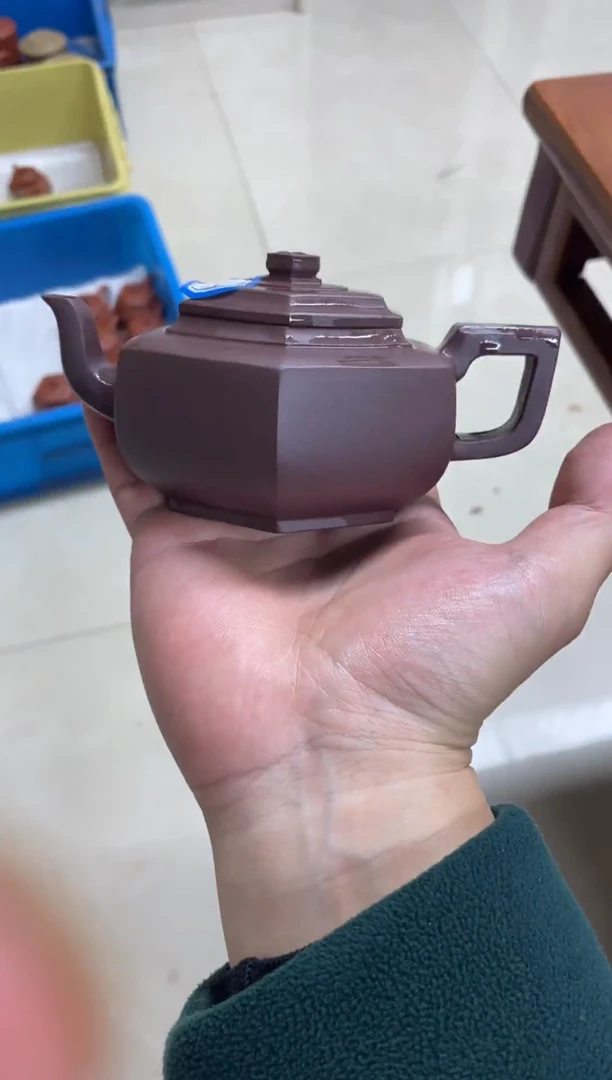 茶壶紫砂天青雪华