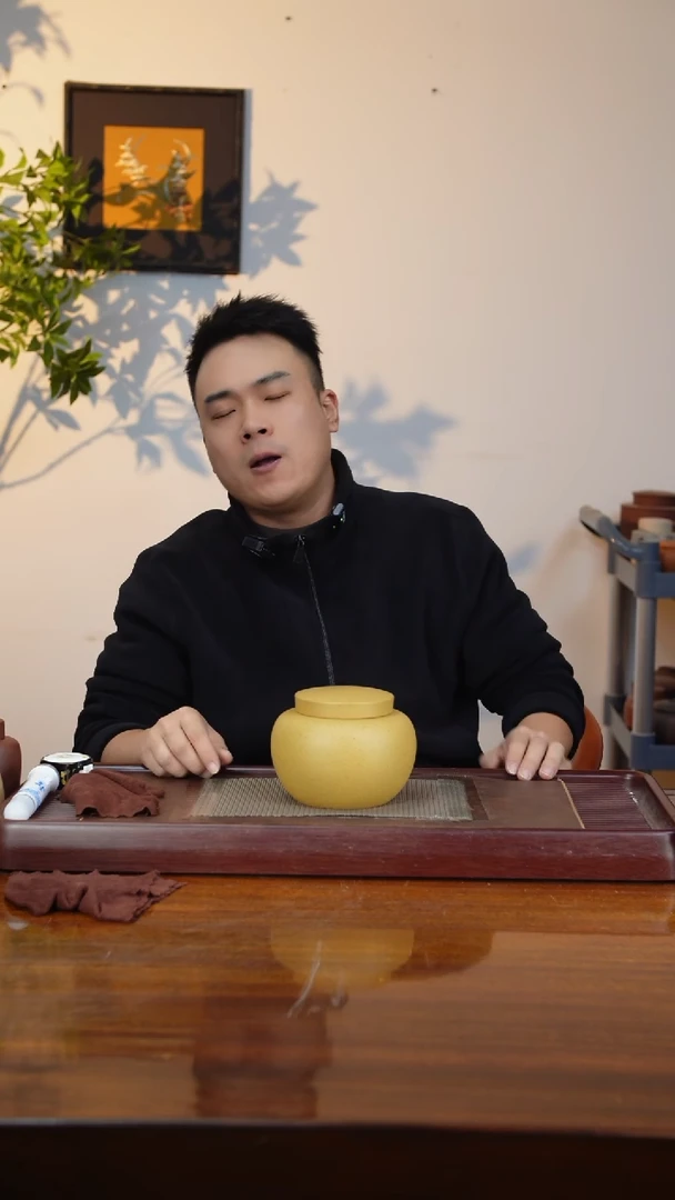宜兴原矿紫砂茶叶罐