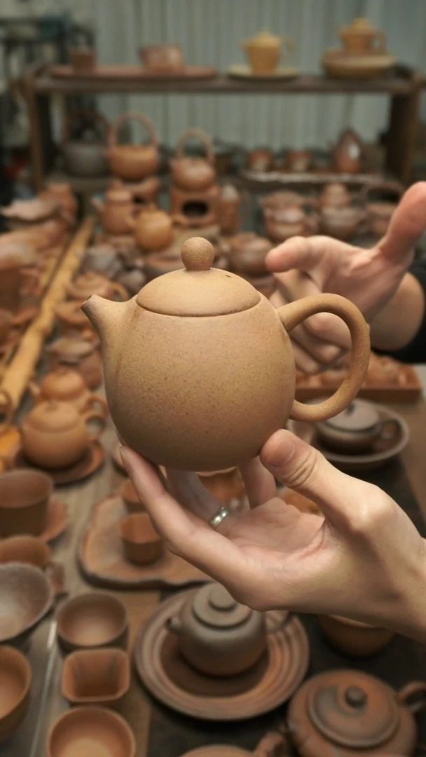 原矿老岩泥   龙蛋壶225ml