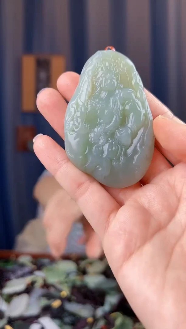 未镶嵌和田玉挂件拍一发一，拍一发一，