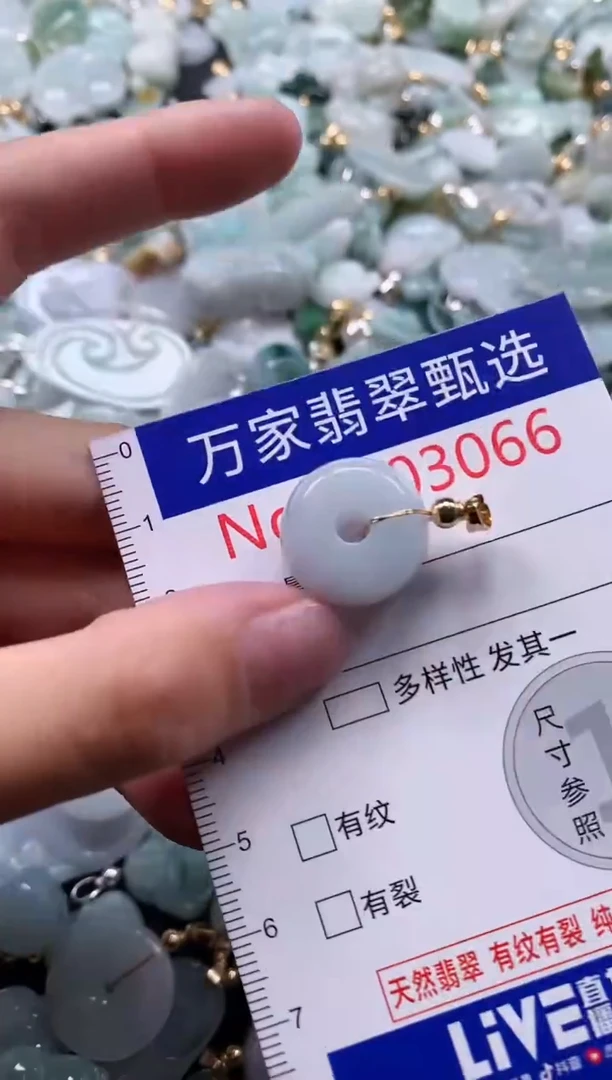 翡翠未镶嵌吊坠(不含链)3066