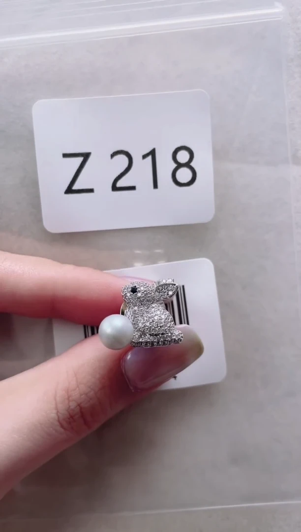 【闪购商品】海水珍珠胸针未镶嵌Z218