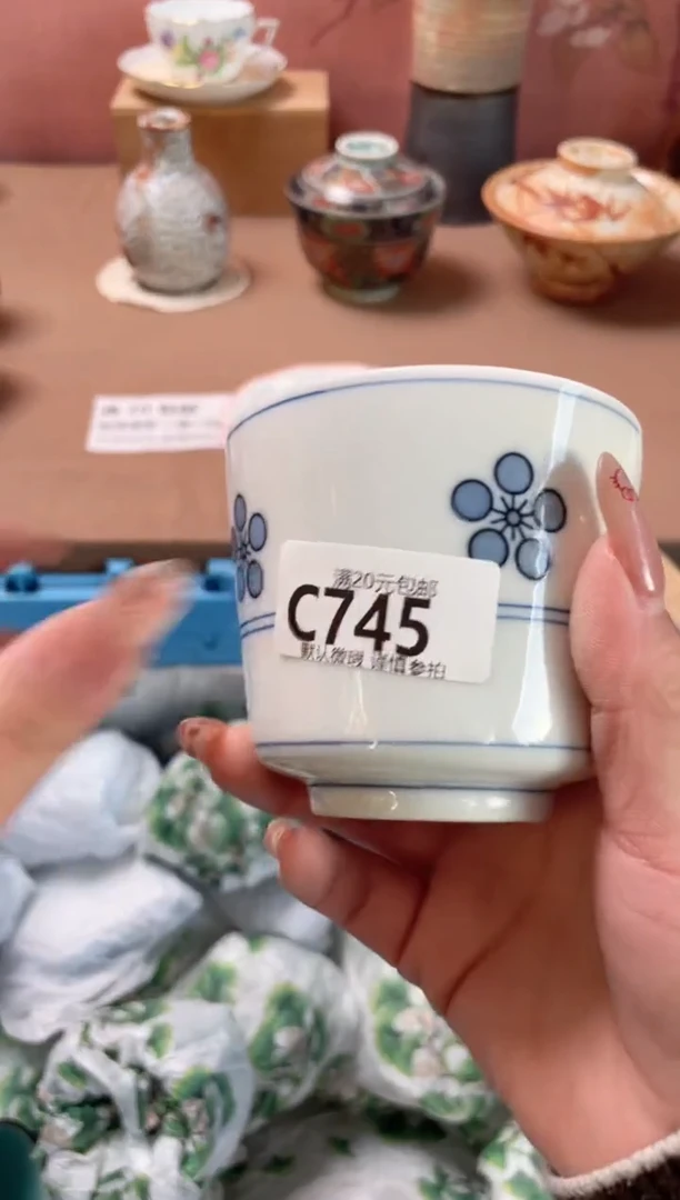 瓷片万**车瓷器瓷器C745