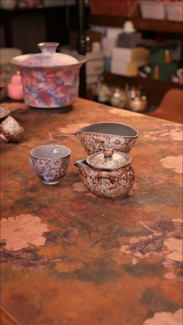 【闪购商品】陶瓷茶具（无礼盒无茶盘）@@A10145