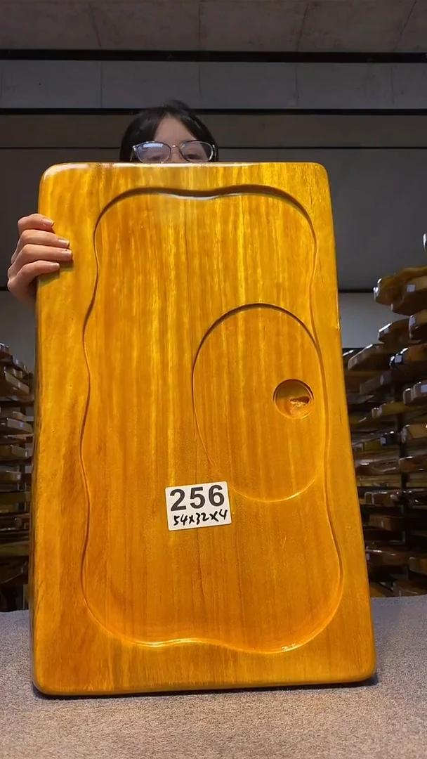 实木原木茶盘 一物一拍(不含配件