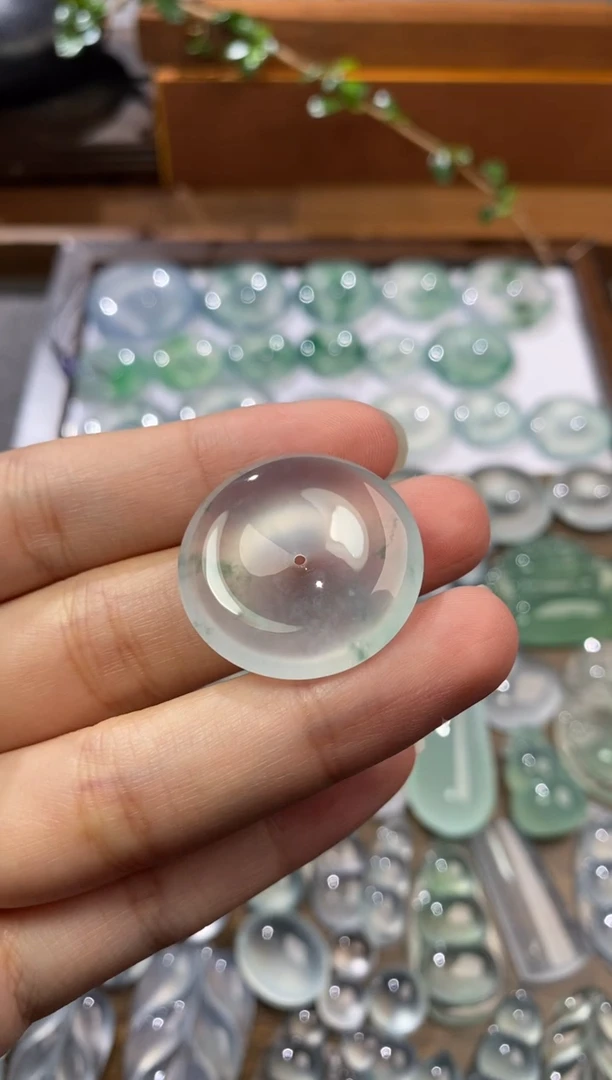 吊坠(不含链)未镶嵌翡翠扣子