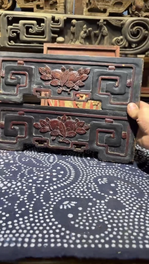 香榧木豆*逗老木雕老物件