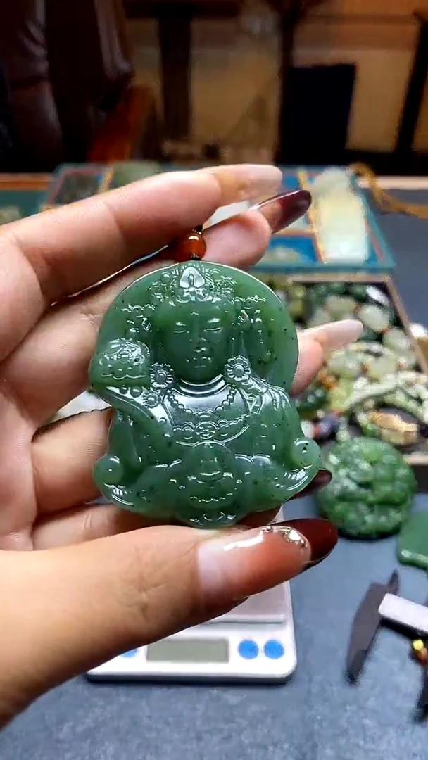 颈饰未镶嵌和田玉多样性拍一发一