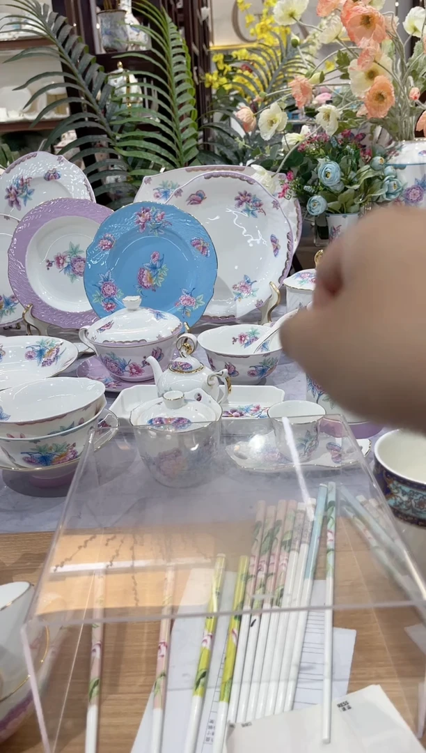 36%以上骨粉骨瓷筷子2双颜色随机