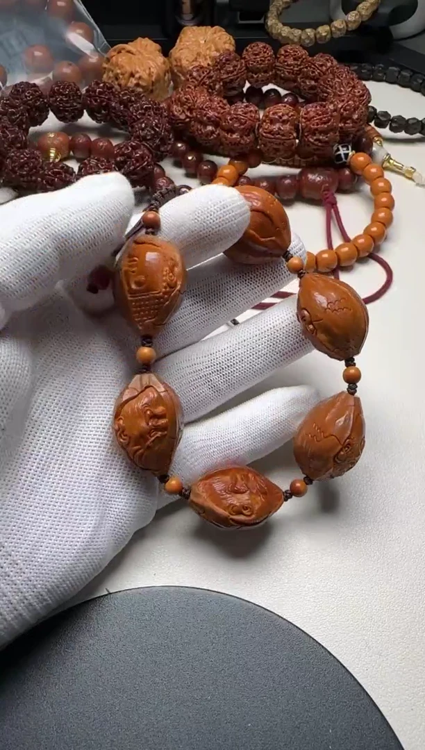 【闪购商品】橄榄核手串橄榄核核雕手串