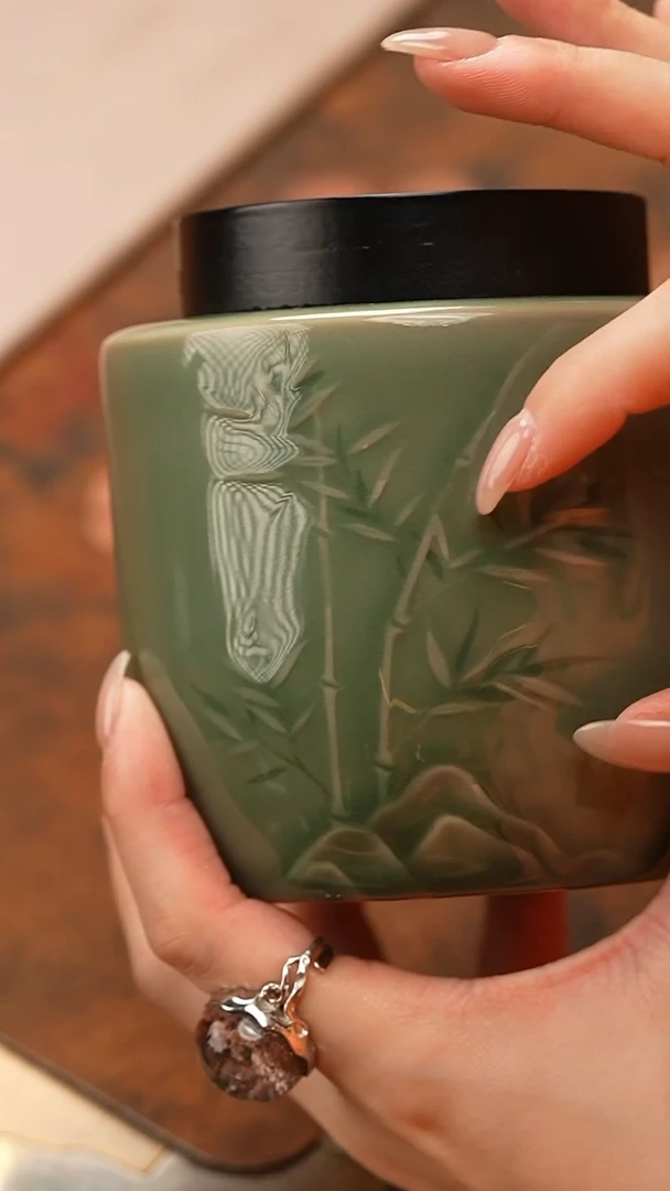 【闪购商品】MG/竹报平安茶叶罐/小号