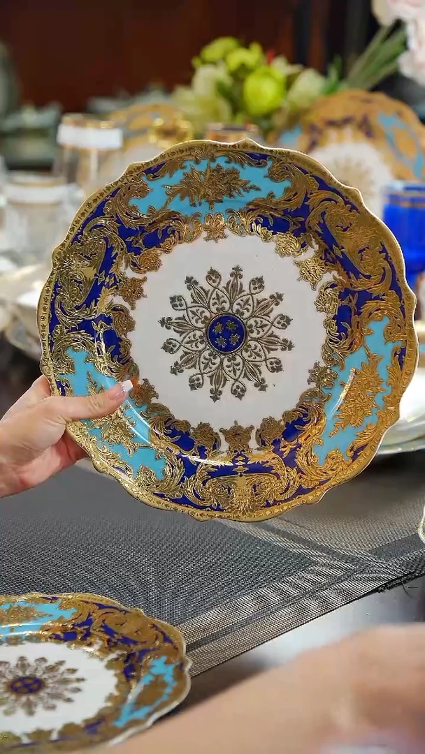 瓷片11英寸平盘1个